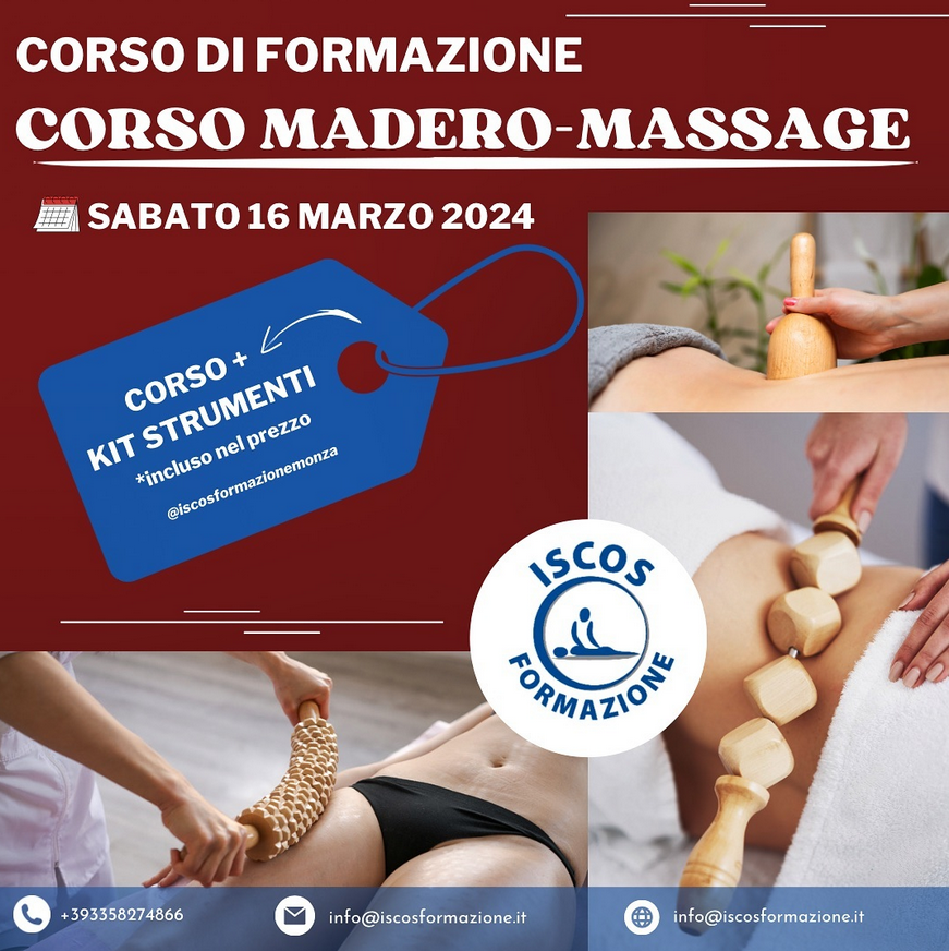 Corso di Formazione Madero-Massage Iscos Formazione Monza